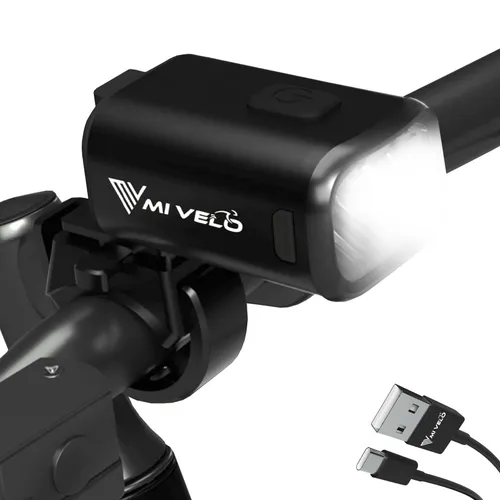 MIVELO SPARK Fahrradlicht Frontlicht USB aufladbar wasserdicht STVZO zugelassen