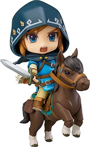 Good Smile Company Link Breath of The Wild Deluxe Ver. Fig.10cm The Legend of Zelda Breath of The Wild Nendoroid (re-Run)