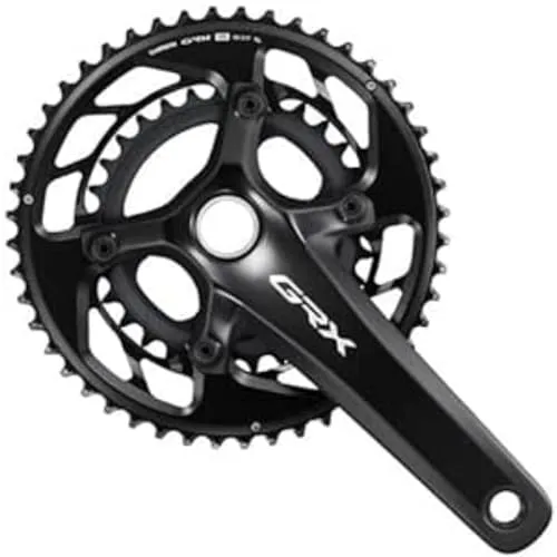 Shimano GRX FC-RX820 - Hochwertige Velokurbel für Gravel Bikes - Veloantrieb, Velokurbel mit 172.50 mm Länge, bietet hervorragende Schaltperformance und Robustheit für anspruchsvolle Gravel-Touren.