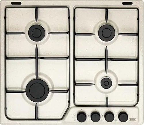 DELONGHI FFS46ASV Kochfeld 4 Brenner mit Sicherheitsventilen