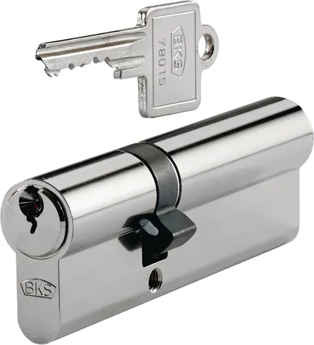 BKS Einbaudoppelzylinder Zackenschlüsselsystem PZ 88 - 45 / 75 mm - Schließtechnik mit beidseitiger Sperrung, 5-stiftigem Profilzylinder und hohem Anbohrschutz für maximale Sicherheit.