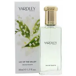 Yardley Lily of the Valley Eau de Toilette 50ml Spray - Damenparfüm mit zartem Fliederduft, ideal für jeden Anlass. Das Eau de Toilette bietet Ihnen ein erfrischendes Dufterlebnis in handlicher Größe.