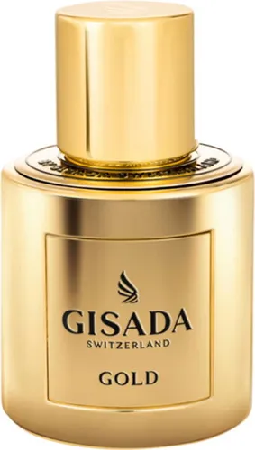 Gisada Gold Eau de Parfum Spray 50 ml - Würzig-aromatisches Parfum mit belebenden Kopfnoten und floralen Herznoten. Der elegante Flakon in Goldoptik ist ein Blickfang und ideal für besondere Anlässe.