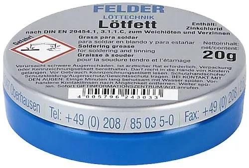 Felder 24310010 Lötfett Inhalt 20g F-SW 21