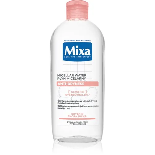 Mixa Anti-Dryness mizellares Wasser gegen das Austrocknen der Haut 400 ml