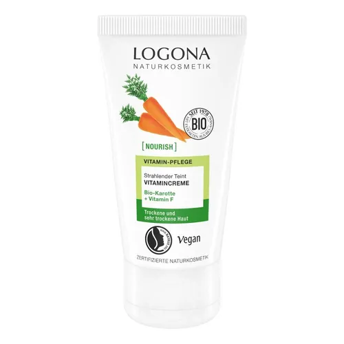 NOURISH Vitamincreme Strahlender Teint 50ml | LOGONA