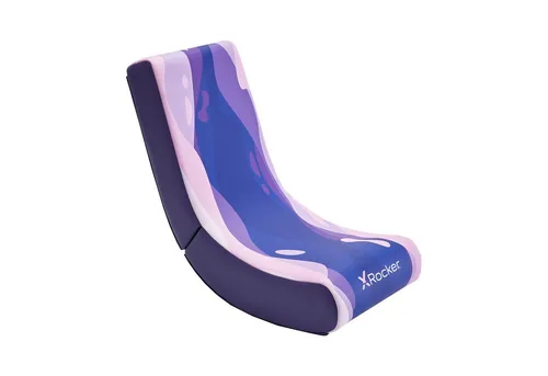 X Rocker Lava Floor Rocker - Pink Gaming-Bodensessel für Kinder & Jugendliche - Sessel für Gaming und Entspannung, mit ergonomischem Design und coolem pinken Look für junge Gamer.