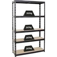 PROREGAL® Schwerlastregal Giant Tiger 200x90x60cm