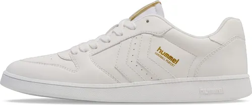 Hummel Handball Perfekt Indoor Schuhe 218428-9001, Schuhgröße: 45 EU - Hallenschuhe für Handballspieler, bieten optimalen Grip und Komfort mit atmungsaktivem Obermaterial und rutschfester Gummisohle für sicheres Spiel.