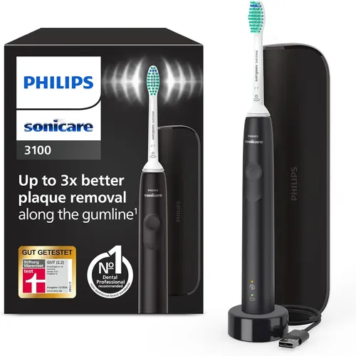 Philips HX3886/43 DiamondClean 9000 + Cordless Power Flosser 3000 Doppelpack - Mundduschen-Set mit innovativer Schalltechnologie, Andruckkontrolle und App-Steuerung für optimale Mundhygiene. Ideal für ein strahlendes Lächeln.
