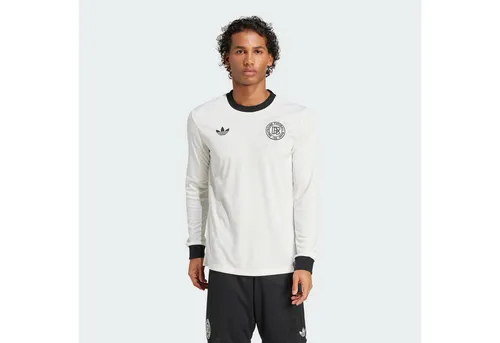 ADIDAS Herren Trikot DFB Anniversary - Trikots für Fans: Feiere das 125-jährige Jubiläum der deutschen Nationalelf mit einem Trikot, das legendäre Designs vereint und aus 100 % recycelten Materialien besteht.