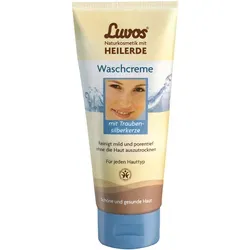 Luvos Naturkosmetik mit Heilerde Waschcreme 100 ML - Gesichtsreinigung: Die milde Waschcreme reinigt porentief, spendet Feuchtigkeit und beugt Hautirritationen vor - ideal für jeden Hauttyp und auch zum Entfernen von Make-up.
