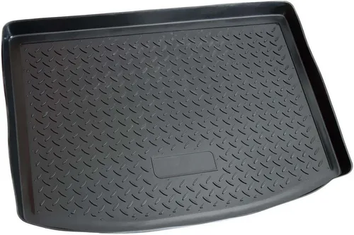 RECAMBO Kofferraumwanne für Mazda 3, MK1 Steilheck, Typ BK, 2003-2009, für Mazda 3 BK, 100% passgenaue Antirutschmatte, Kofferraum Schutzmatte, Gummimatte