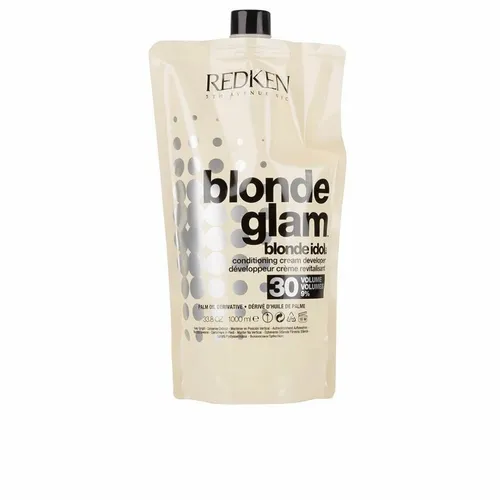 Redken Blonde Idol Blonde Icing 30-Volume Entwickler - Entwicklungsflüssigkeit für intensives Blondieren, mit geprüfter Qualität für gleichmäßige Ergebnisse. Ideal für kreative Farbveränderungen und professionelle Anwendungen.