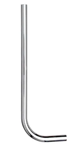 Spülrohr Messing, chrom