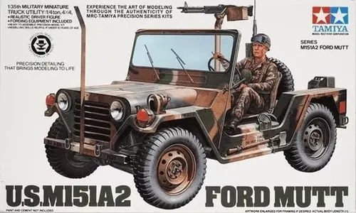 Tamiya 35123 U.S. M151A2 FORD MUTT 1/35 von Tamiya