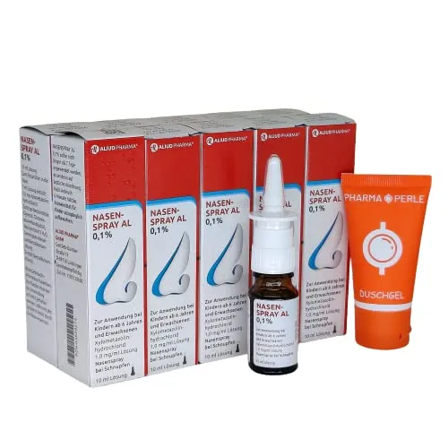 NASENSPRAY für ERWACHSENE AL 10er Sparset I Xylometazolin bei Schnupfen I mit gratis Pharma Perle giveaway