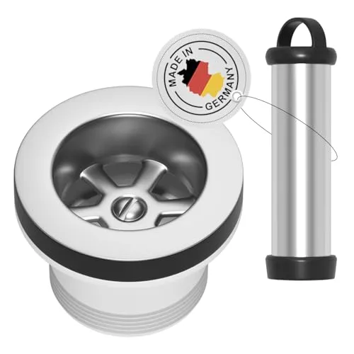 AQUADE Ablaufgarnitur Abflussgarnitur 1 1/2