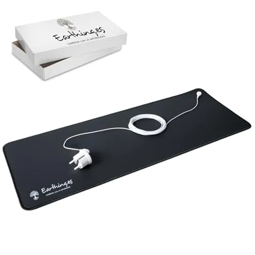 Erdungsmatte zur Erdung Earthing: Verbesserung durch Grounding, Stressableitung, Energiebilanz und Schlafverbesserung.