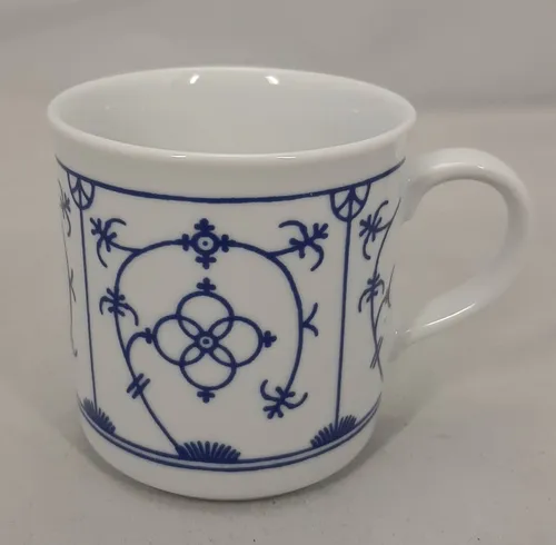 Winterling Porzellan Indisch blau Henkelbecher 0.25 ltr. Becher mit Henkel