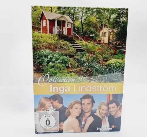 Inga Lindström Collection 9 [3 DVDs] - Romantische Filme im Set, ideal für gemütliche Filmabende ohne Altersbeschränkung.