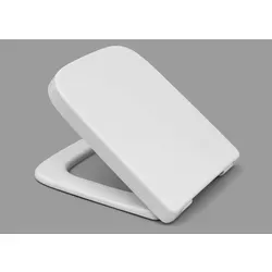 Haro Makira WC-Sitz 531554 - Soft Close und Edelstahl-Scharniere - Haro WC-Sitz Makira 531554 mit SoftClose-Funktion, Duroplast und Edelstahl-Scharniere. Einfacher Abnehmmechanismus für müheloses Reinigen und geräuschloses Schließen.