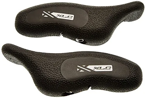 XLC COMP A08 Barends Ergo 142g - Ergonomische Griffhörnchen für Ihr Fahrrad - Fahrradgriffe mit ergonomischem Design und geringem Gewicht, ideal für Komfort und Kontrolle auf jedem Terrain.