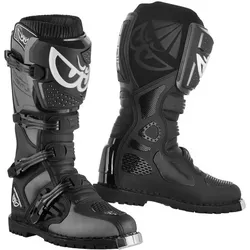 Berik Terrain Adventure Enduro / MX Stiefel, schwarz-grau, Größe 47 für Männer
