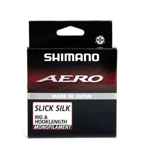SHIMANO Nylon Aero Slick Silk Rig Clear 100m von Shimano