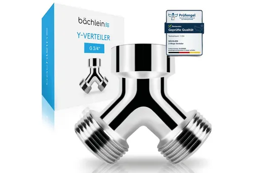 Bächlein 2-Wege-Ventil Y-Verteiler