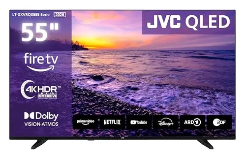 JVC 55 Zoll Fire TV 4K QLED Smart TV LT-55VRQ3555 von JVC