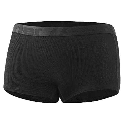 Löffler Women's Panty Transtex Light - Kunstfaserunterwäsche Gr 42 schwarz - Funktionsunterwäsche für Sportlerinnen, ideal für Reisen und Wandern. Farbe: Schwarz, Gr: 42, mit Stretch für optimalen Komfort.