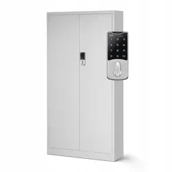 Aktenschrank mit Zahlenschloss C003 - Sicherer Metallschrank für Ihr Büro - Büro-Aktenschränke mit Rollen: Robuster Stahlschrank mit Zahlenschloss für maximale Sicherheit und Ordnung. Ideal für Archive, Schulen und Werkstätten.