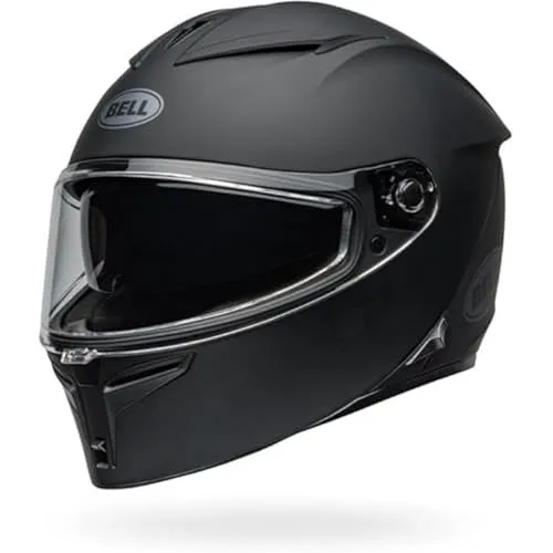 Bell Lithium Integralhelm - Matt-Schwarz - L - Motorradhelm mit leichter Polycarbonat-Schale und integriertem Sonnenvisier für optimalen Komfort und Sicherheit. Ideal für anspruchsvolle Motorradfahrer.