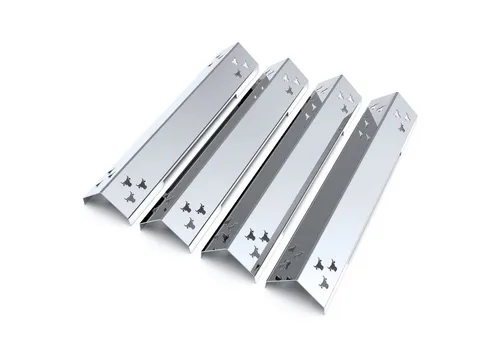 tuning-art Grillerweiterung GA12 Brennerabdeckung Edelstahl - Grillgestelle: Passgenaue Edelstahl-Brennerabdeckung für Rösle Videro G4 & Sansibar, schützt vor Fett und sorgt für gleichmäßige Wärmeverteilung – einfach zu installieren und spülmaschinengeeignet.