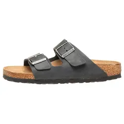 BIRKENSTOCK Arizona Bs 0552113 Sandalen - 45 EU - Pantoletten für Damen mit anatomisch geformtem Fußbett aus Kork und Latex, ideal für höchsten Komfort und Unterstützung.