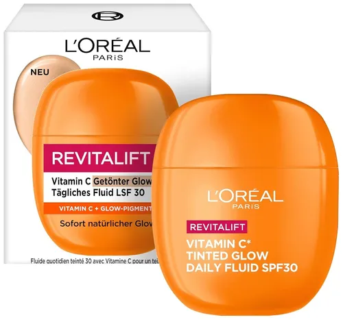 L'Oréal Paris Vitamin C Fluid, Getönt & mit LSF 30