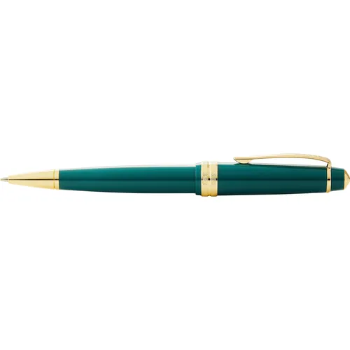 Cross Kugelschreiber Bailey light Grün mit Goldbeschlägen - Eleganter Kugelschreiber in Grün mit Goldbeschlägen, perfekt als Geschenk in stilvoller Box. Ideal für Büro und Alltag.