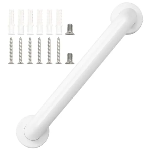 Haltegriff Dusche Rutschfest Haltegriffe Edelstahl Badezimmer Haltegriff Sicherheitsgriff Griffstange für Senioren Kinder 30CM