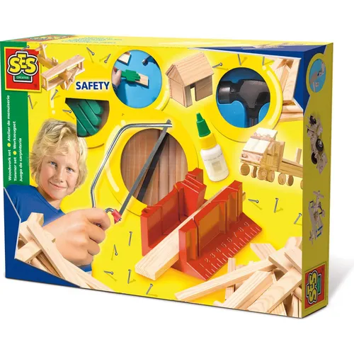 SES Creative Bastelset Werkzeugset Luxus mehrfarbig von SES