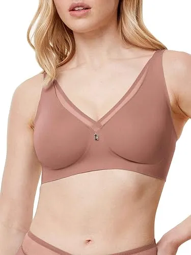 Triumph Bügelloser BH True Shape Sensation - Bügelloser Minimizer-BH für optimalen Halt und natürlichen Brustform. Mit 360-Grad-Komfort und atmungsaktivem Stoff – ideal für große Cupgrößen.