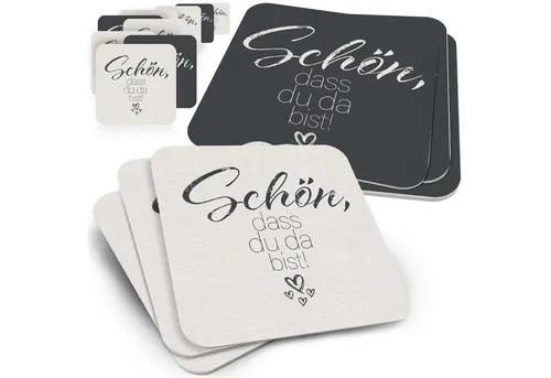 Funke & Brand Bierdeckel Funke & Brand Funke schön, dass du da bist Parent