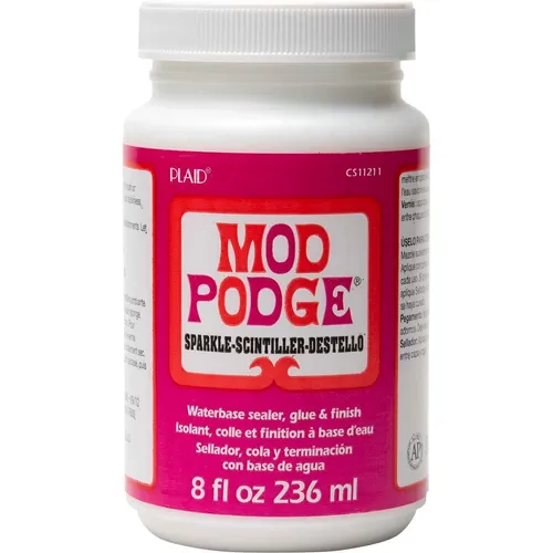 Mod Podge Sparkle / Funkelnder - Kleber / Versiegelung / Lack 236ml