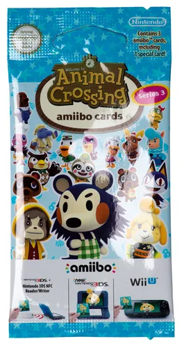 amiibo Animal Crossing - Serie 3 - 3 Karten (NEU & OVP!)