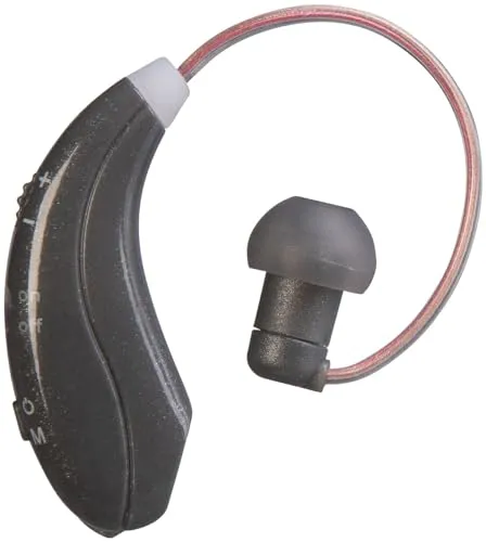 newgen medicals HdO Hörverstärker: Digitaler Akku-Hörverstärker, bis 30 dB Verstärkung, 20 Std. Laufzeit (Hörverstärker einstellbar, Hörverstärker mit einstellbare Frequenzen, Verstärker)