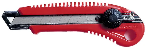 NT Cutter L 550 P Kunststoff-Gehäuse 18 mm Klinge rot inkl. 2 Klingen