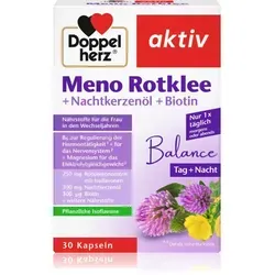 Doppelherz Meno Rotklee+Nachtkerzenöl+Biotin Kapseln von Doppelherz
