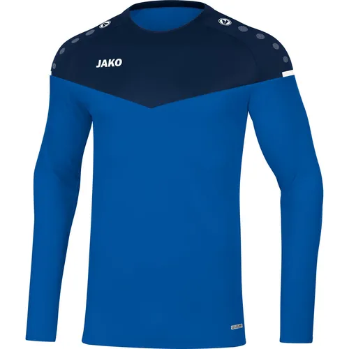 JAKO Sport-Langarmshirt Sweat Champ 2.0 (100% Polyester) blau/marine Kinder, Größe: 152