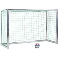 Sport-Thieme Mini-Fußballtor Professional Kompakt - Aluminium Fußballtor für intensives Training, mit sicherer Netzbefestigung und einfacher Montage – ideal für Garten und Sportplatz.