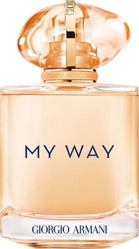 Armani My Way Sunny Vanilla Eau de Parfum 90ml - Erlebe den strahlend blumig-fruchtigen Duft von My Way Sunny Vanilla. Mit tropischen Noten von Ananas und Jasmin für einen sinnlichen Charakter. Ideal für besondere Momente und ein Gefühl von Luxus.